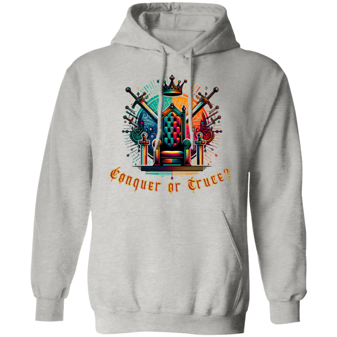 Conquer or Truce Pullover Hoodie