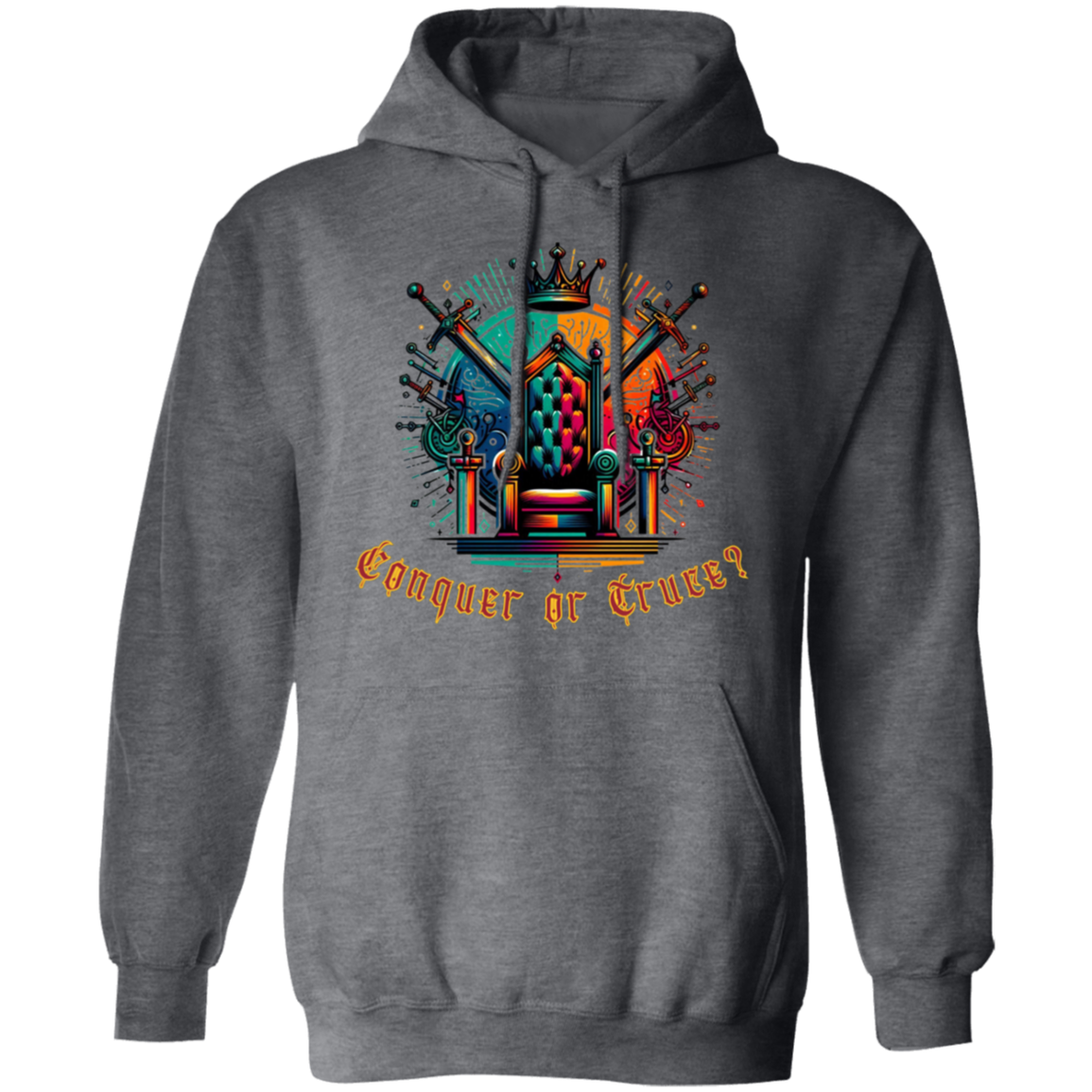 Conquer or Truce Pullover Hoodie