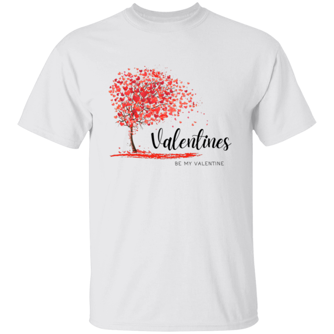 Sé mi Valentín - Camiseta con árbol