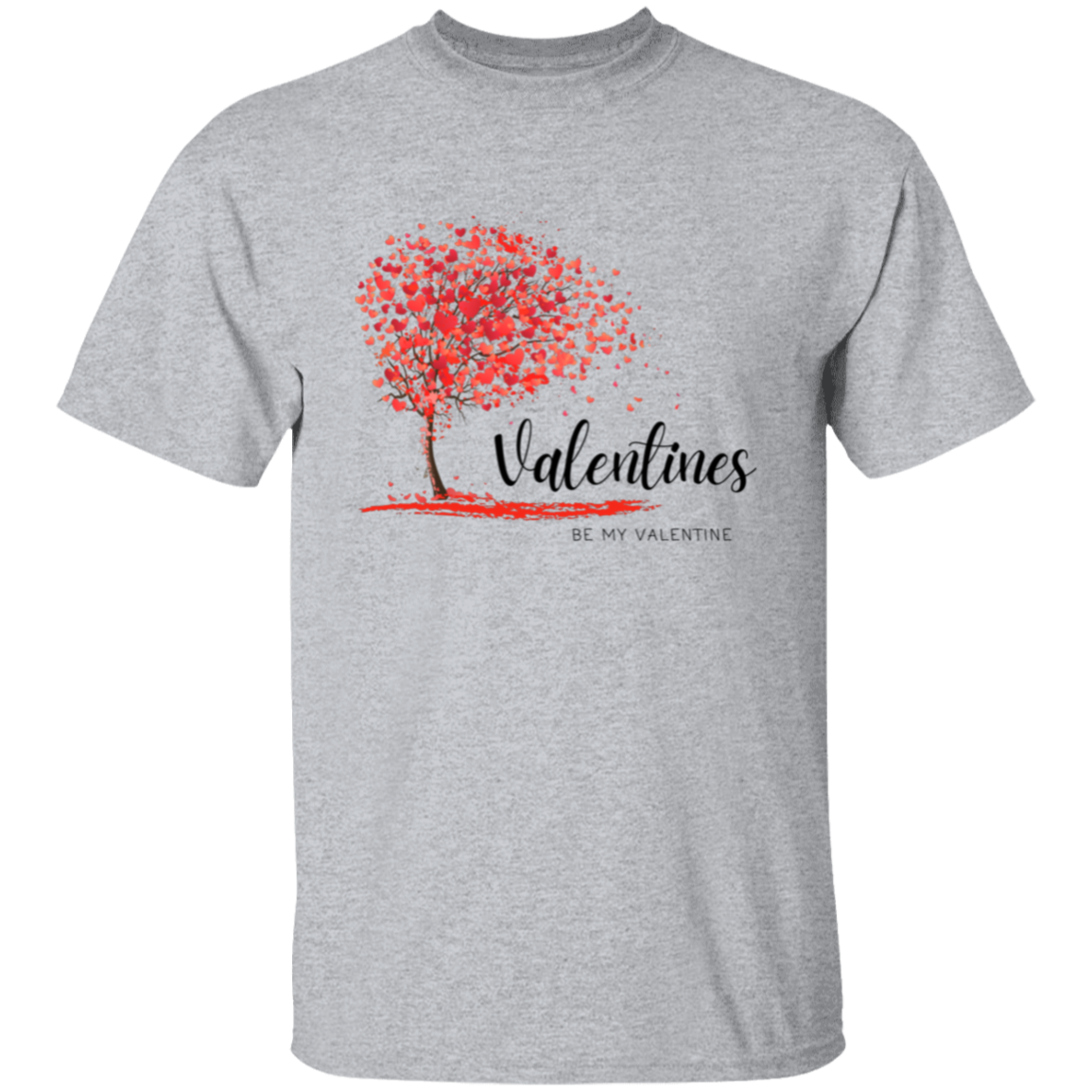 Sé mi Valentín - Camiseta con árbol