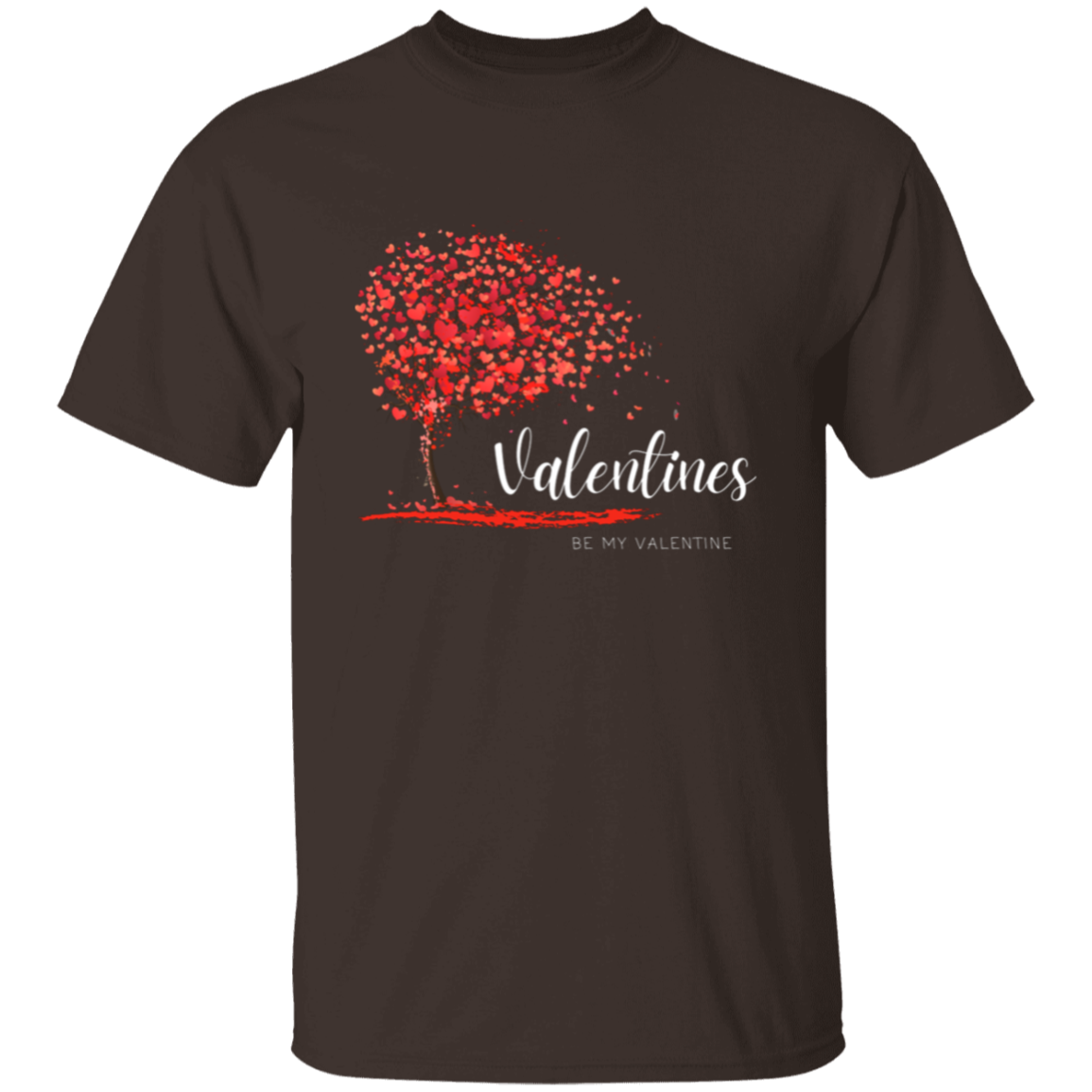 Sé mi Valentín - Camiseta con árbol