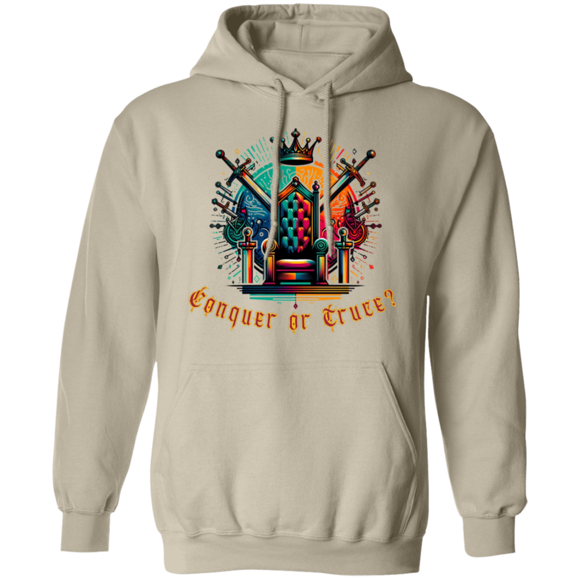 Conquer or Truce Pullover Hoodie