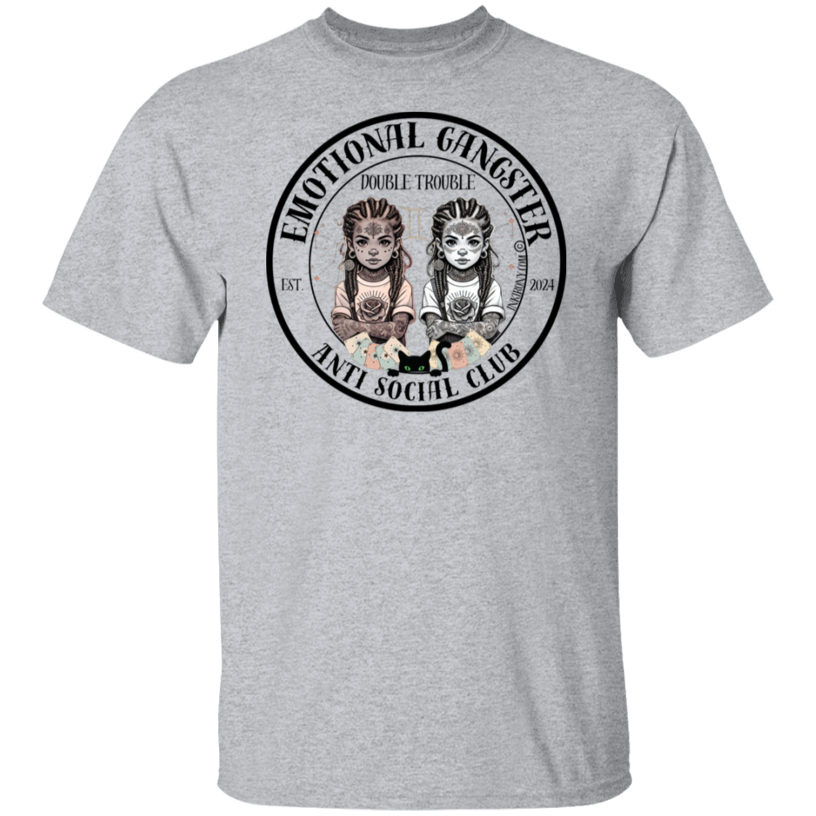 Emotional Gangster - Double Trouble T-shirt