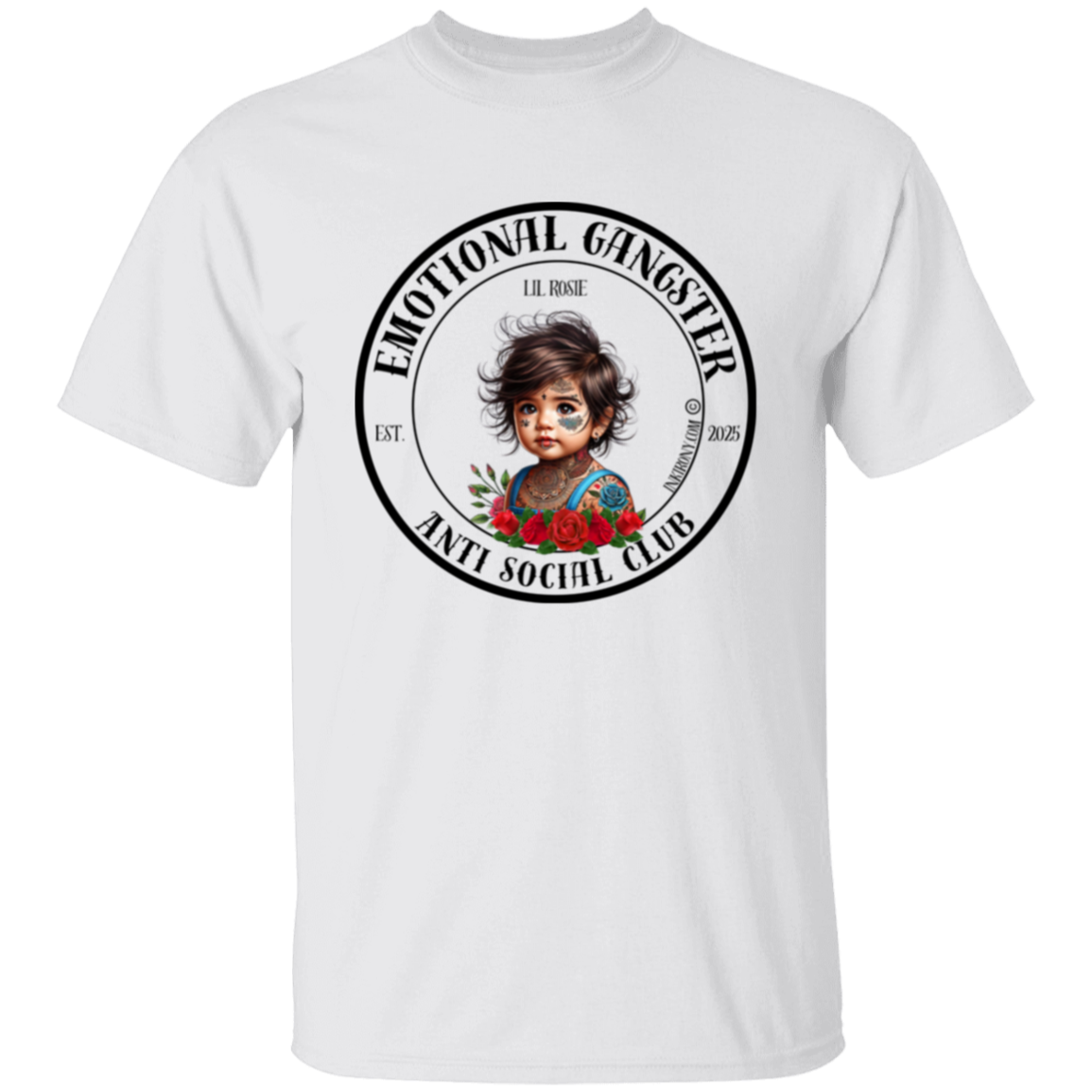 Camiseta de Lil Rosie - Gangster emocional