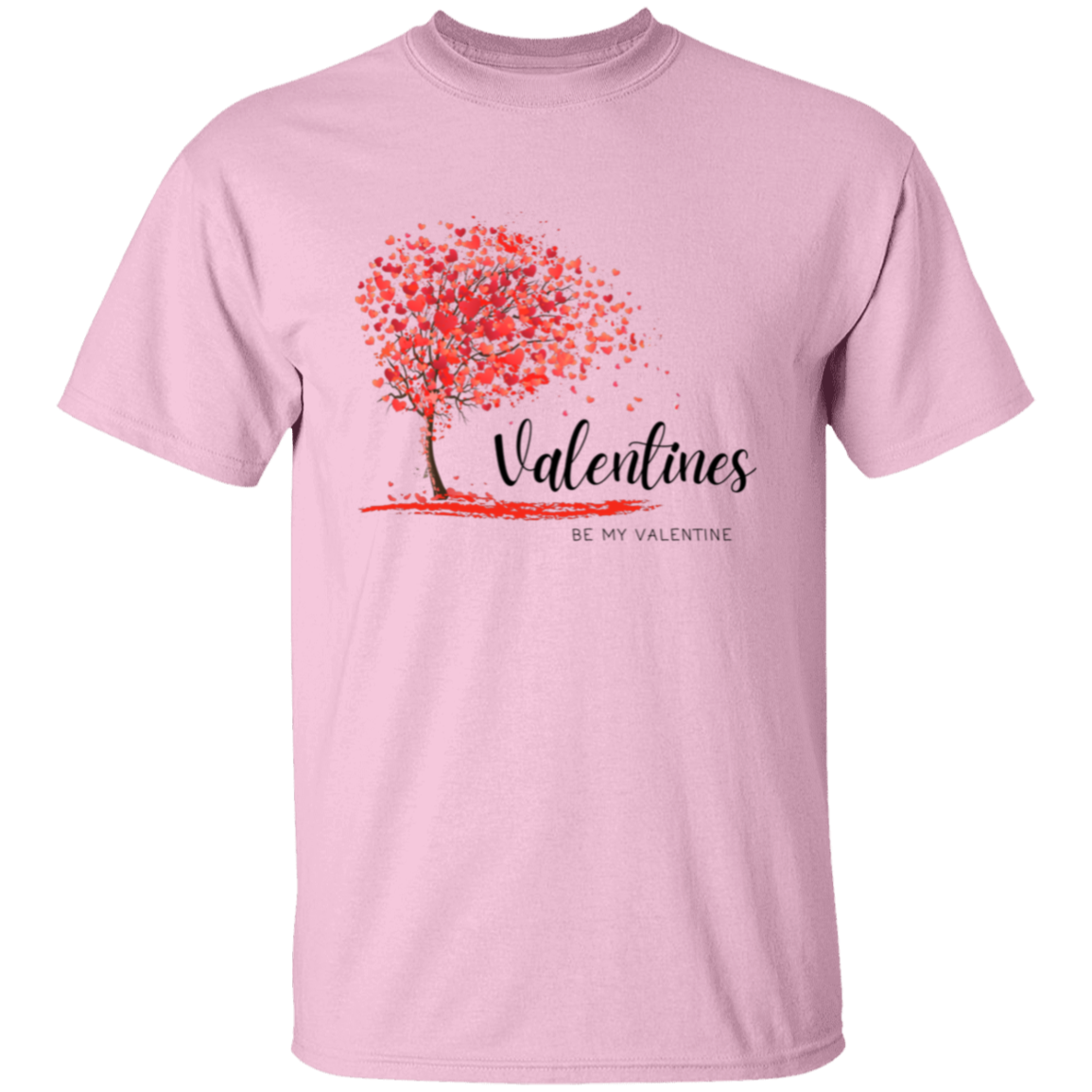 Sé mi Valentín - Camiseta con árbol