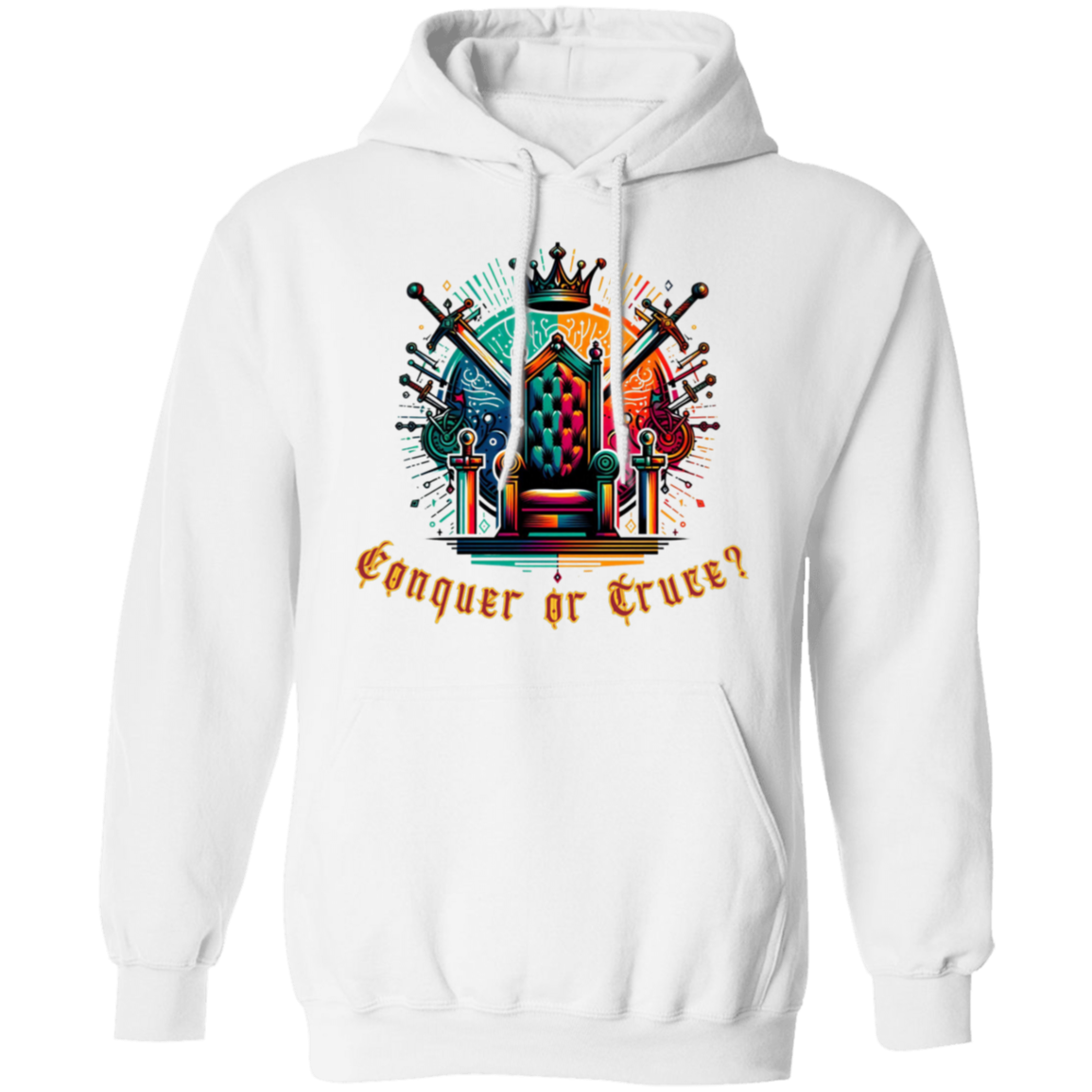 Conquer or Truce Pullover Hoodie