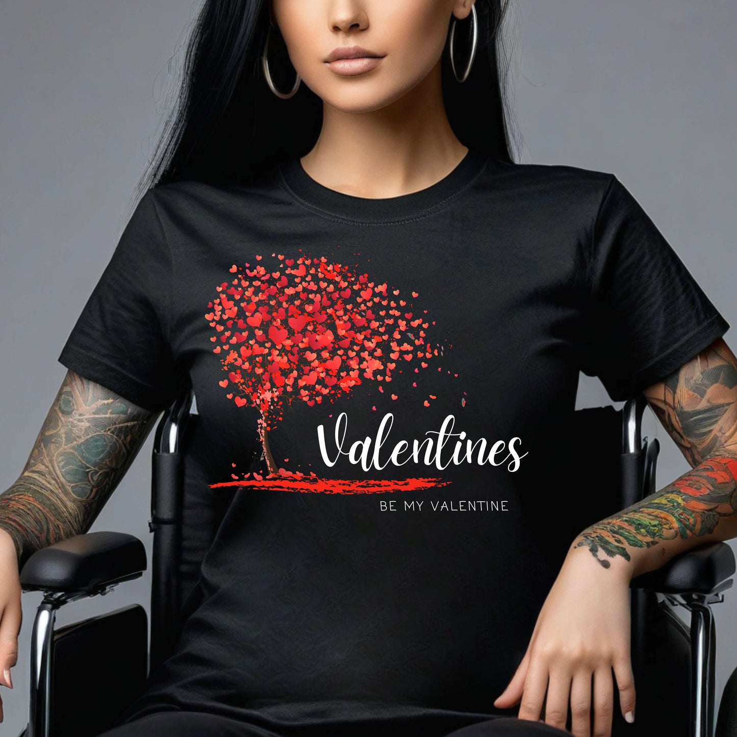 Sé mi Valentín - Camiseta con árbol