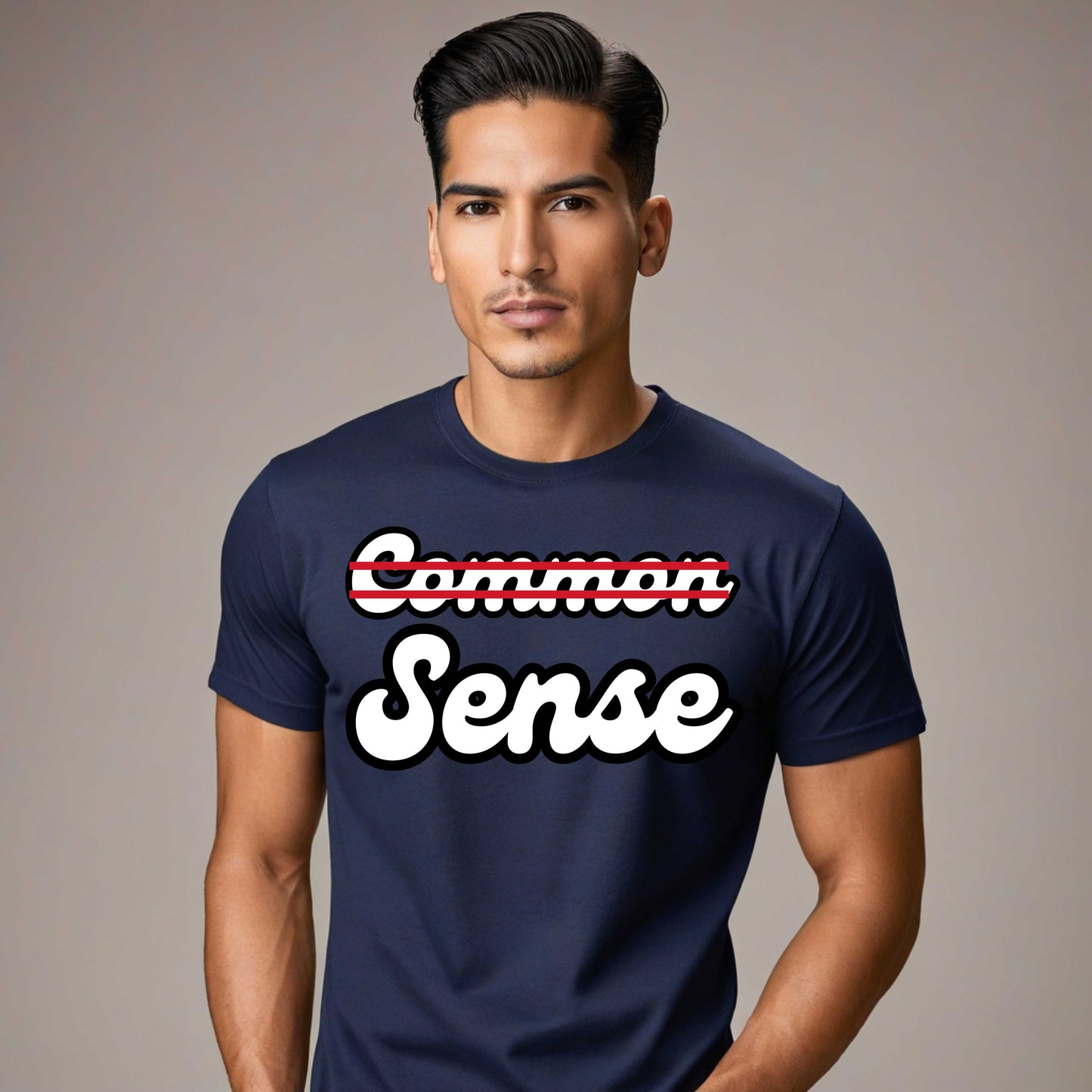 Camiseta sin sentido común